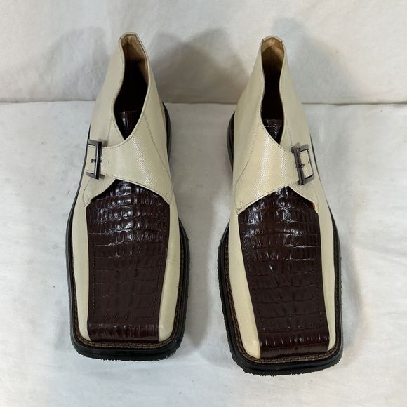 Borgesi Boots Mens 9 Tan - Picture 2 of 12